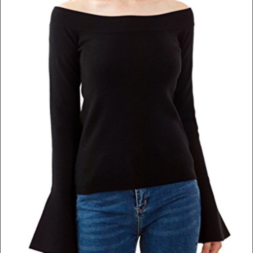 Prettigo Off Shoulder Sweater, NWT, XL